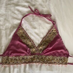 Shakti Top Bralette Boho Gypsy Festival OOAK